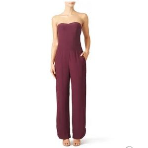 Twelfth Street by Cynthia Vincent Mulberry Strapless Jumpsuit